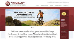 Desktop Screenshot of mntcrestapts.com